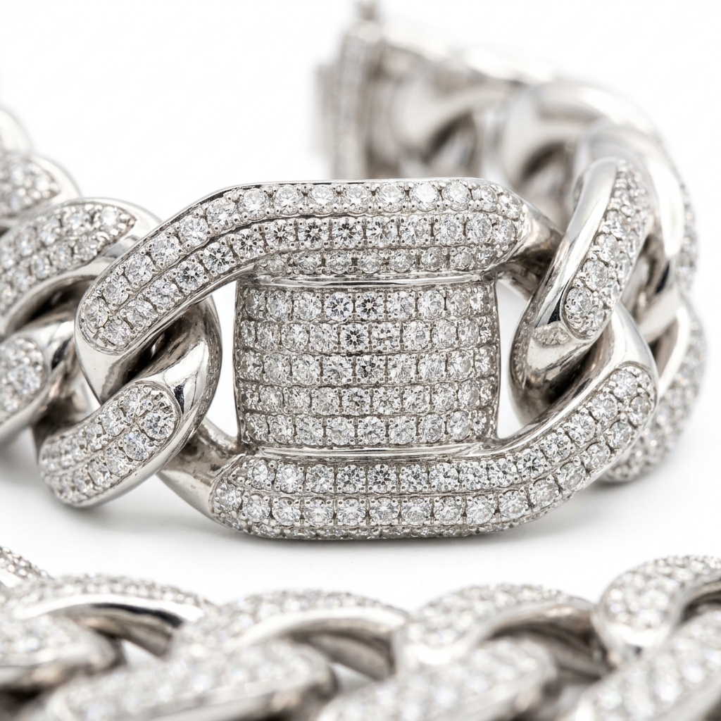 Custom Iced Chain Link